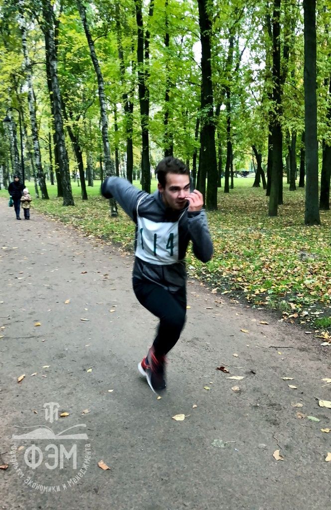 4 октября прошел первый вид соревнований 71 спартакиады нашего института - кросс, посвященный памяти Евгения Архангельского, который являлся студентом Технологического института, участником Великой отечественной войны и погиб, в боях защищая Родину. 4 октября прошел первый вид соревнований 71 спартакиады нашего института - кросс, посвященный памяти Евгения Архангельского, который являлся студентом Технологического института, участником Великой отечественной войны и погиб, в боях защищая Родину.